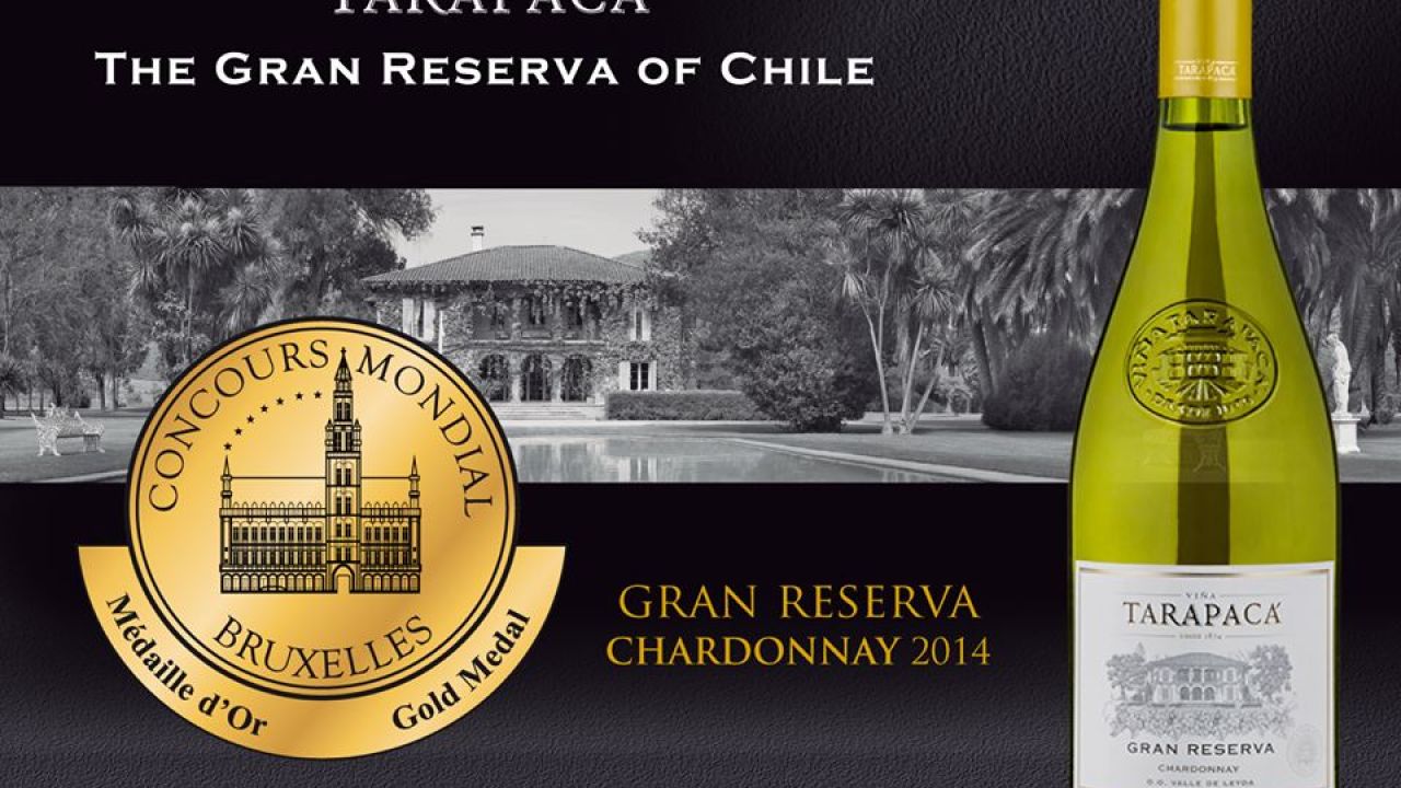 Další zlato pro Chardonnay Gran Reserva Viňa Tarapacá