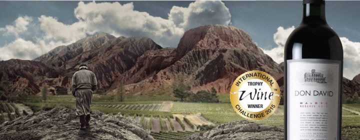 Malbec Don David 2013 od Michel Torino získal pohár a zlato na International Wine Challenge London (IWC) 2015