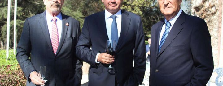 Vinařství Tarapacá v Chile navštívil slovenský prezident Andrej Kiska