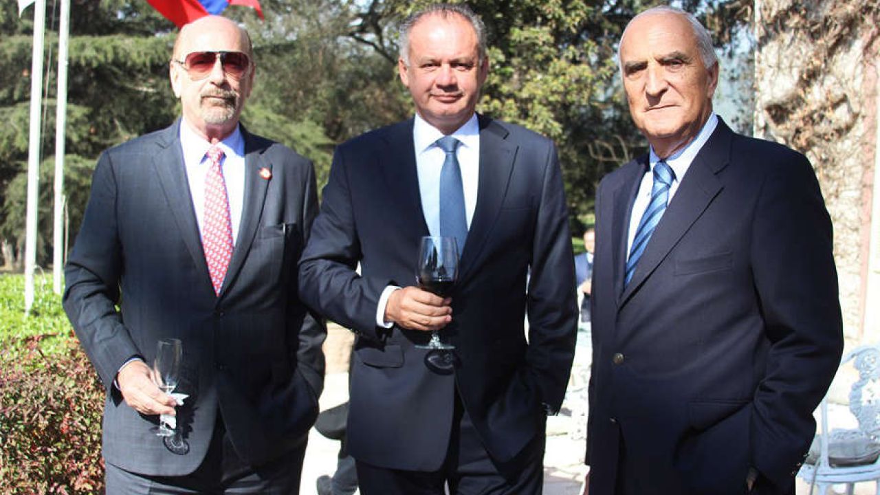 Vinařství Tarapacá v Chile navštívil slovenský prezident Andrej Kiska
